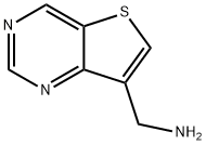 Thieno[3,2-d]pyrimidine-7-methanamine (9CI) 구조식 이미지