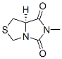 (7aR)-6-Methyl-1H-imidazo[1,5-c]thiazole-5,7(6H,7aH)-dione Structure