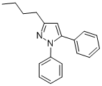 3-BUTYL-1,5-DIPHENYL-1H-PYRAZOLE Structure