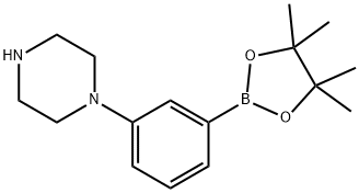 2-피페리지닐피리딘-4-붕소산,피나콜에스테르 구조식 이미지