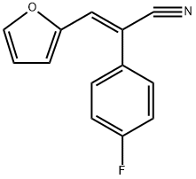 E-ALPHA-(4-FLUOROPHENYL)-BETA-(2-FURYL)& Structure
