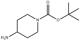 4-Amino-1-Boc-piperidine Structure