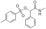 (S)-2-(METHYLAMINO)-2-OXO-1-PHENYLETHYL 4-METHYLBENZENESULFONATE Structure