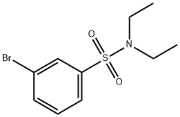 3-BROMO-N,N-DIETHYLBENZENESULPHONAMIDE 구조식 이미지