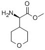 (R)-AMINO-(TETRAHYDRO-PYRAN-4-YL)-ACETIC ACID METHYL ESTER Structure
