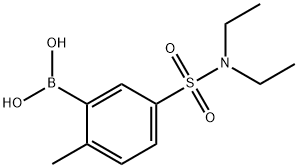 5-(N,N-DIETHYLSULFAMOYL)-2-METHYLPHENYLBORONIC ACID Structure