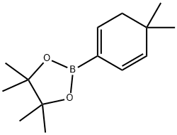 4,4-DIMETHYLCYCLOHEXA-1,5-DIENYLBORONIC ACID PINACOL ESTER Structure