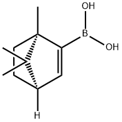 (1S)-1,7,7-TRIMETHYLBICYCLO[2.2.1]HEPT-2-EN-2-YLBORONIC ACID Structure