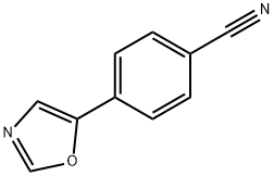 4-(1,3-OXAZOL-5-YL)BENZONITRILE Structure
