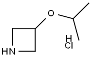 3-ISOPROPOXY-AZETIDINE HYDROCHLORIDE 구조식 이미지