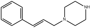 trans-1-Cinnamylpiperazine Structure