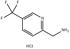 2-(аминометил)-5-(трифторметил)пиридина гидрохлорид структурированное изображение