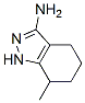 1H-Indazol-3-amine,  4,5,6,7-tetrahydro-7-methyl- Structure