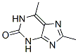 2H-Purin-2-one,  1,3-dihydro-6,8-dimethyl- Structure