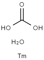 Thulium(III) carbonate hydrate 구조식 이미지