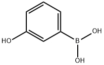 3-Hydroxyphenylboronic acid 구조식 이미지