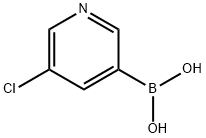 (5-Chloropyridin-3-yl)boronic acid Structure