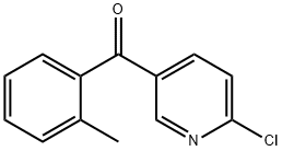 (6-CHLOROPYRIDIN-3-YL)-O-TOLYL-METHANONE Structure