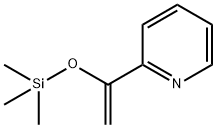 Pyridine, 2-[1-[(trimethylsilyl)oxy]ethenyl]- 구조식 이미지