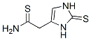 1H-이미다졸-4-에탄티오아미드,2,3-디하이드로-2-티옥소- 구조식 이미지