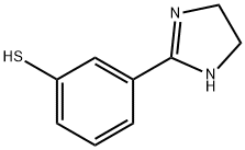 벤젠티올,3-(4,5-디하이드로-1H-이미다졸-2-일)- 구조식 이미지