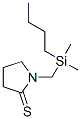 2-피롤리딘티온,1-[(부틸디메틸실릴)메틸]- 구조식 이미지