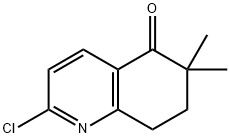 5(6H)-Quinolinone, 2-chloro-7,8-dihydro-6,6-dimethyl- Structure