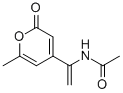 N-[1-(6-METHYL-2-OXO-2H-PYRAN-4-YL)VINYL]ACETAMIDE Structure