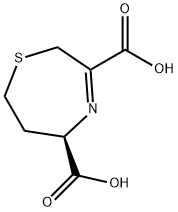 (5R)-2,5,6,7-tetrahydro-1,4-thiazepine-3,5-dicarboxylic acid 구조식 이미지