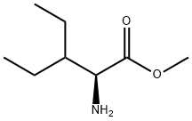 Norvaline,  3-ethyl-,  methyl  ester Structure