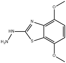 4,7-DIMETHOXY-2(3H)-BENZOTHIAZOLONE HYDRAZONE 구조식 이미지