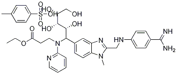 872728-85-3 N-[[2-[[[4-(Aminoiminomethyl)phenyl]amino]methyl]-1-methyl-1H-benzimidazol-5-yl]arbonyl]-N-2-pyridinyl-beta-alanine ethyl ester 4-methylbenzenesulfonate
