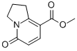 5-Oxo-1,2,3,5-tetrahydro-indolizine-8-carboxylic acid methyl ester Structure