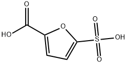 5-Sulfo-2-furancarboxylic acid Structure