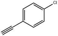 4-Chlorophenylacetylene 구조식 이미지