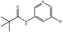 N-(5-BROMO-PYRIDIN-3-YL)-2,2-DIMETHYL-PROPIONAMIDE Structure