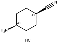 trans-4-CyanocyclohexylaMine hydrochloride, 97% Structure