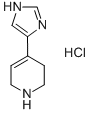 4-(4-IMIDAZOLE)-1,2,5,6-TETRAHYDRO PYRIDINE HYDROCHLORIDE Structure