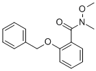 2-BENZYLOXY-N-METHOXY-N-METHYL-BENZAMIDE Structure