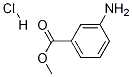 메틸3-아미노벤조에이트염산염 구조식 이미지