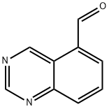 5-Quinazolinecarboxaldehyde (9CI) Structure