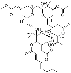 Bryostatin 1, 35-demethoxy-22,35-epoxy-, (20R)- 구조식 이미지