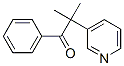 2-methyl-1-phenyl-2-(3-pyridinyl)-1-propanone Structure