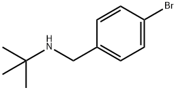 N-(4-bromobenzyl)-N-(tert-butyl)amine 구조식 이미지