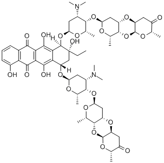 ditrisarubicin B Structure