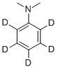 N,N-DIMETHYLANILINE-2,3,4,5,6-D5 Structure