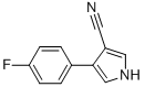 4-(4-FLUOROPHENYL)-1H-PYRROLE-3-CARBONITRILE Structure