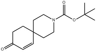 3-Азаспиро[5.5]ундец-7-ен-3-карбоновая кислота, 9-оксо-, 1,1-диметилэтиловый эфир структурированное изображение