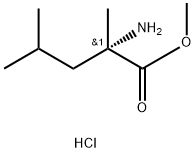 L-alpha-Methylleucine methyl ester hydrochloride Structure