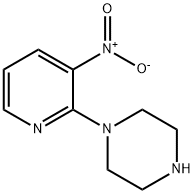 1-(3-Nitorpyridin-2-yl)piperazine 구조식 이미지